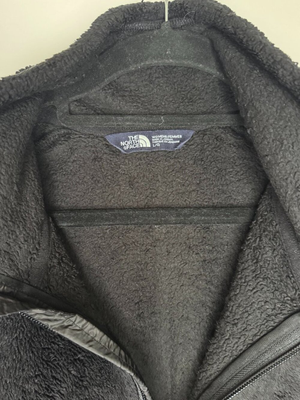 Women's North Face Fleece Vest Black Size L Large - Picture 3 of 5